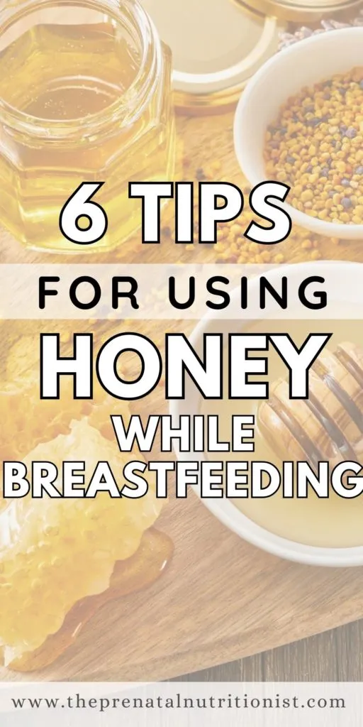 6 Tips For Using Honey While Breastfeeding