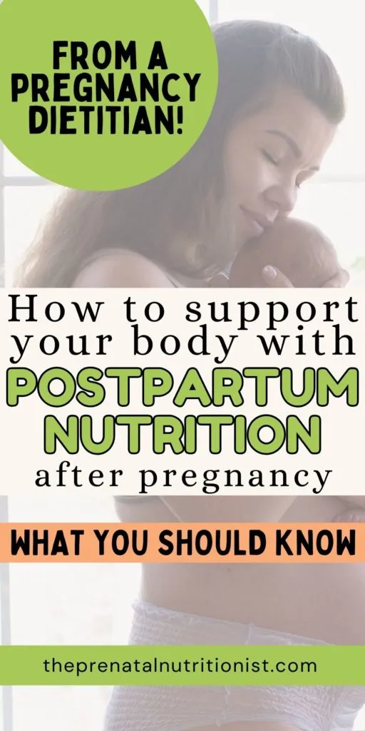 Postpartum Diet Plan: Nourish Your Body After Birth