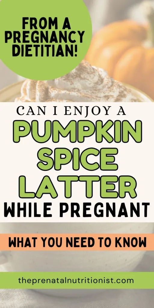 Starbucks Pumpkin Spice Latte Nutrition