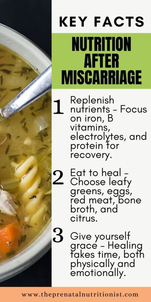 What Foods To Eat After A Miscarriage