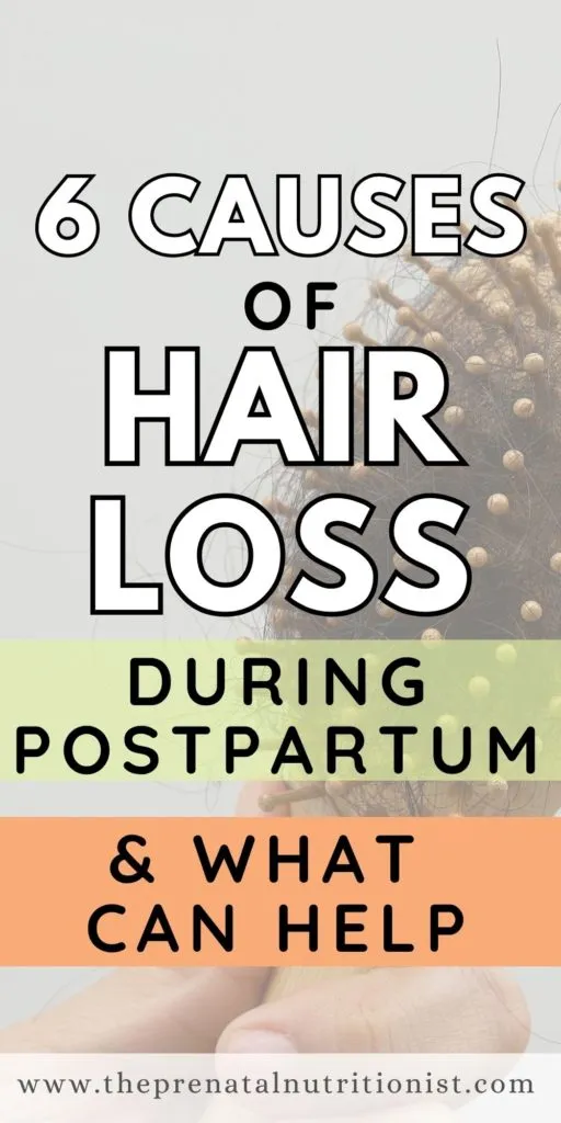 6 Causes of Postpartum Hair Loss 6 Causes of Postpartum Hair Loss